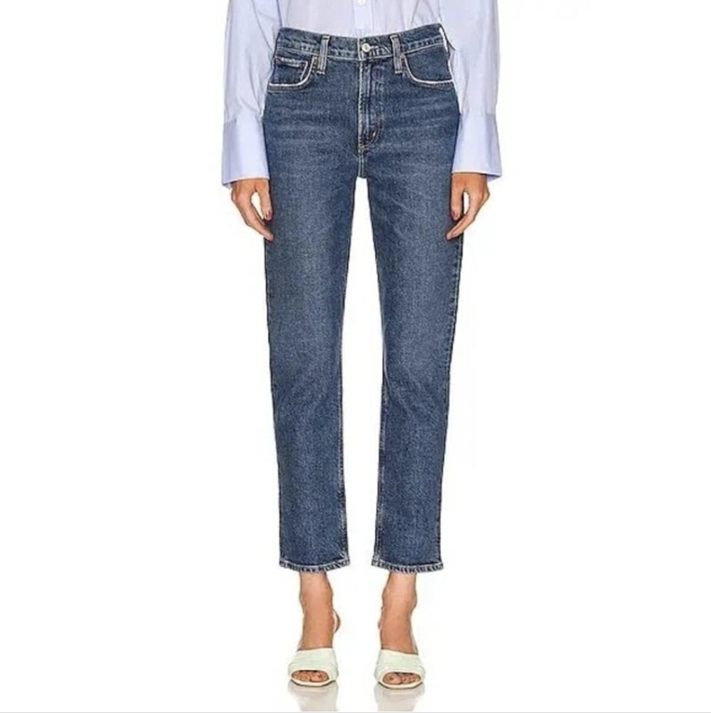 Agolde Merrel Mid-Rise Ankle Jeans